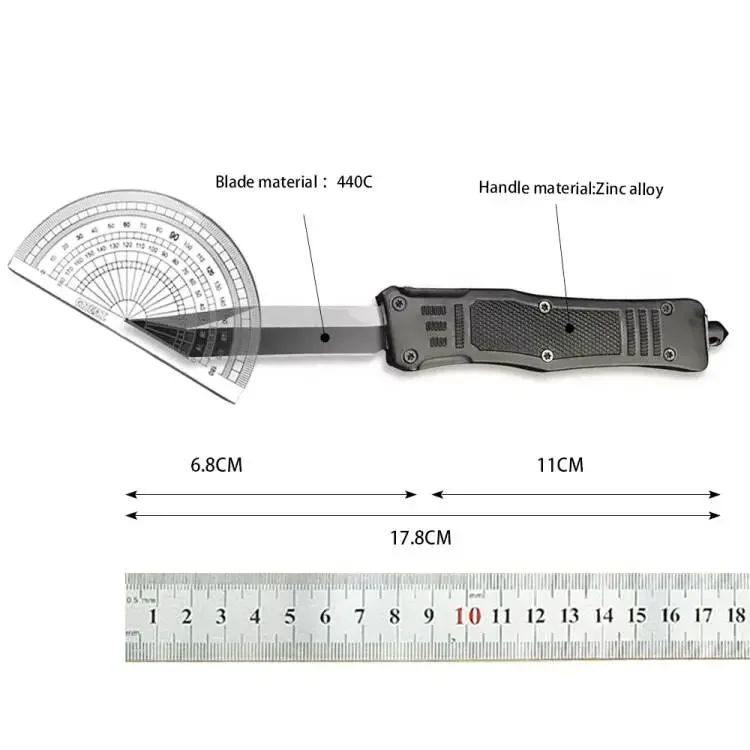 Micro 616 Combat Troodon Folding Knife Tactical Gear Finger Actuator Blade Survival EDC Tools Outdoor Pocket Knives Gift