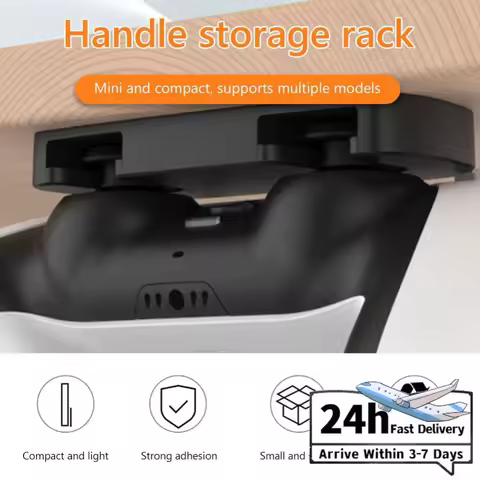 Portable Controller Handle Bracket Stand Console Game Play Holder for PS5 PS4