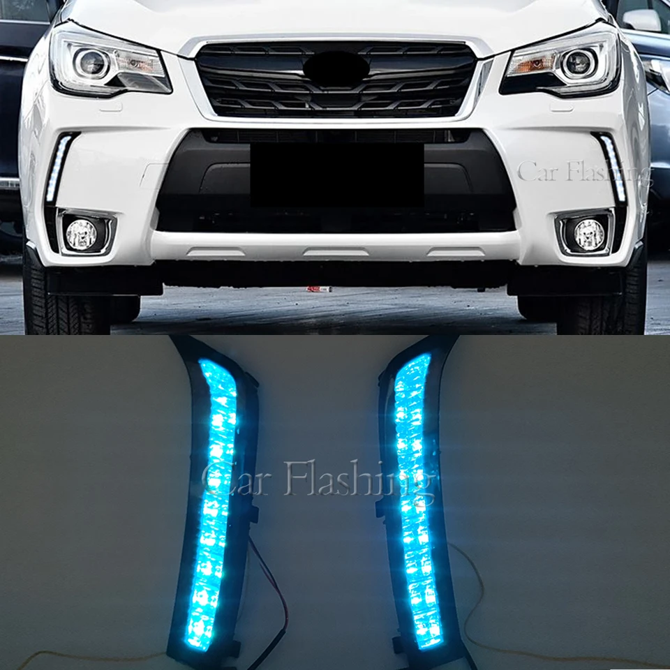 daylight スバル Car LED DRL Daytime running light For Subaru Forester 2013 2014