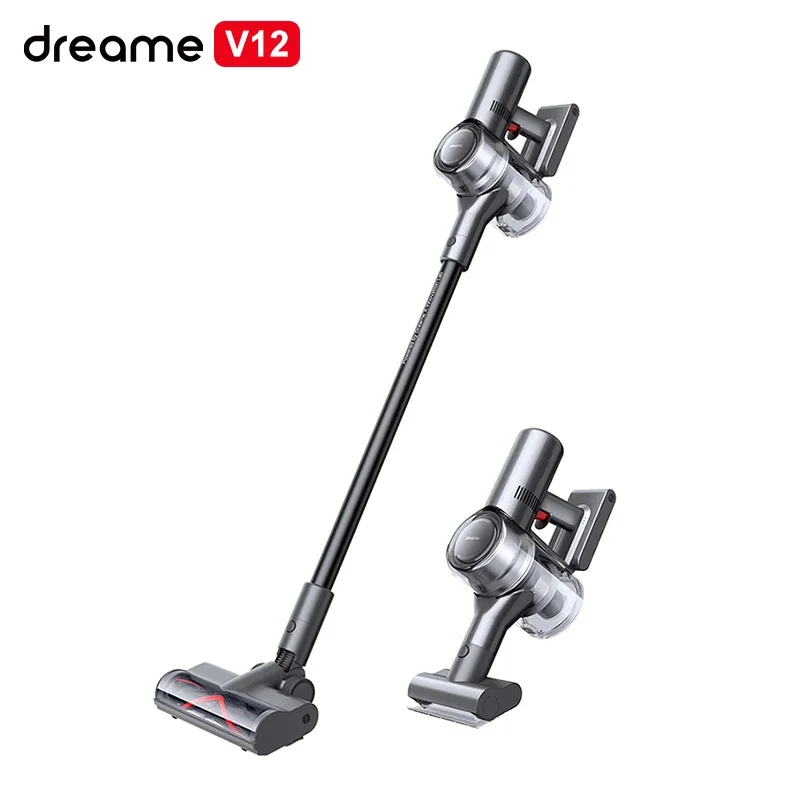 

Dreame V12 Wireless Vacuum Cleaner 27000Pa LED Display All In One Dust Collector Floor Carpet Quality Robot Aspirator For HOME