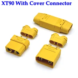 XT90 With Cover Connector XT90H Plug 4.5mm banana Male Female Adapter for RC Drone Car Lipo Battery