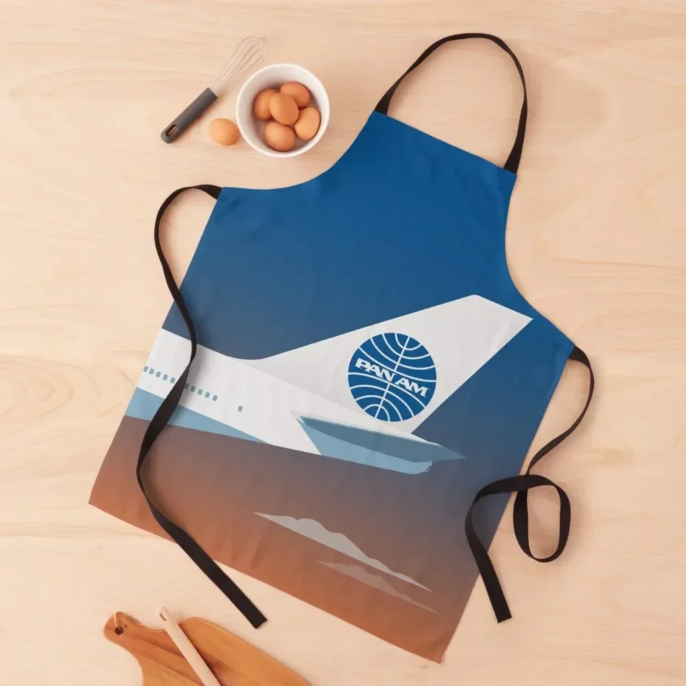 

Pan American World Airways design Apron Hairdressing Hairdresser Accessories Useful Things For Kitchen Apron