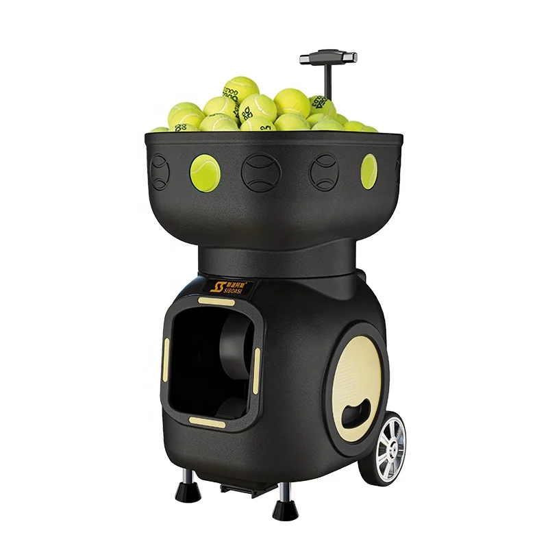 

Programming Serve T5 Tennis Ball Machine Tennis Training Machine with Remote and Battery