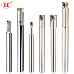 BB ESE ASM Indexable High Feed Milling Tool Holder JDMT JDMT0702 Carbide Insert 2 Side CNC Machine Support Handle Cutter