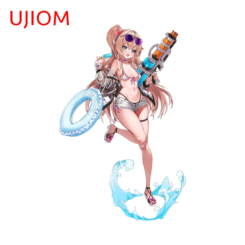 UJIOM Sexy Swimsuit Anastasia Graffiti Wall Stickers Beautiful Game Girl Laptop Decals Creative Colorful Bedroom Wallpaper