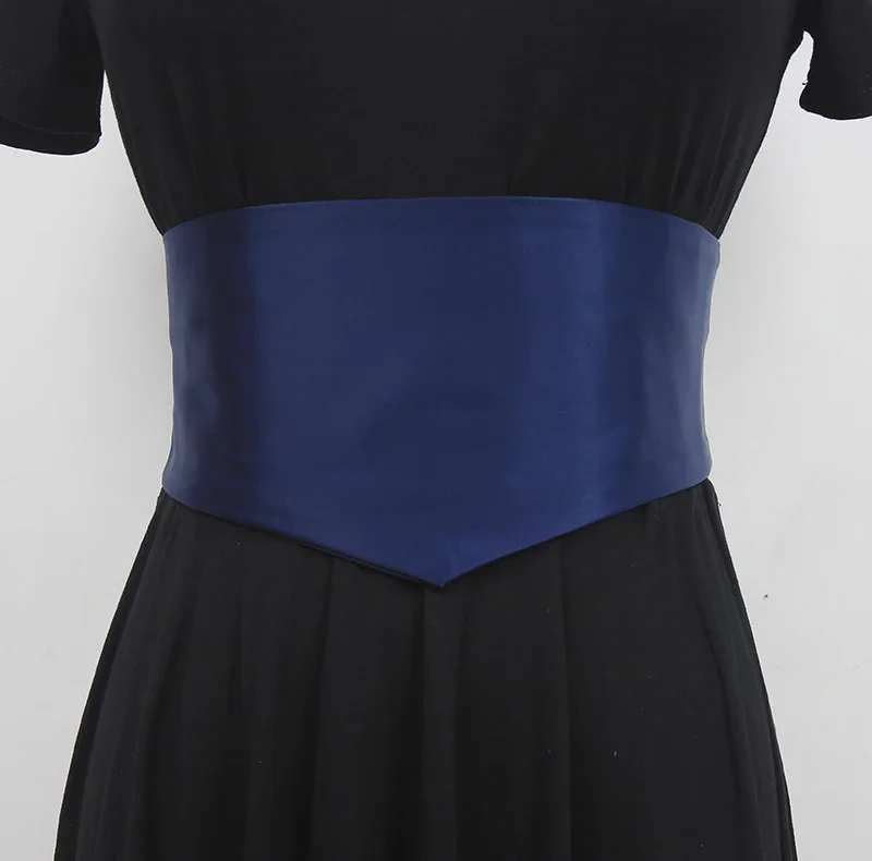 

Женский подиумный эластичный атласный пояс, корсеты, пояс, ремни, украшение, широкий пояс R1866