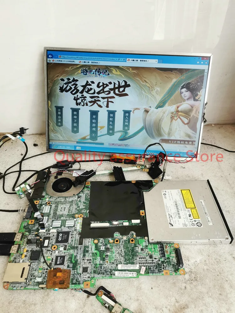 434723-001 434725-001 For HP Pavilion DV6000 DV6300 DV6200 DV6400 DV6500 DV6700 Laptop Motherboard 945GM DDR2 Free CPU