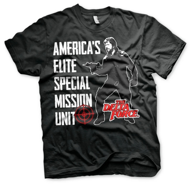 

Chuck Norris The Delta Force Americas Elite Special Unit 1986 Männer Men T-Shirt
