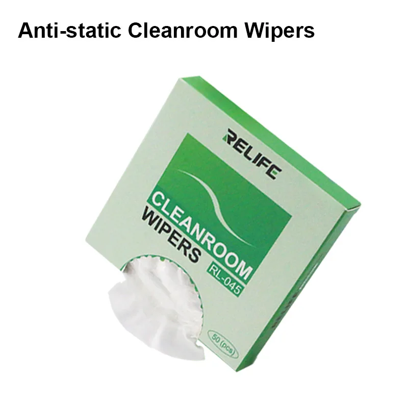 Relife Rl045 Limpadores Antiestáticos para Salas Limpas Pano de Limpeza sem Poeira Tela de Telefone Placa-mãe Peças Eletrônicas Limpador de Pano de Limpeza
