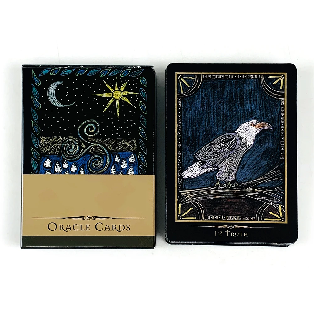 Nouvelles cartes Oracle fête de famille prophétie Divination jeu de société jeu de fête, parfait pour la Divination et les cadeaux