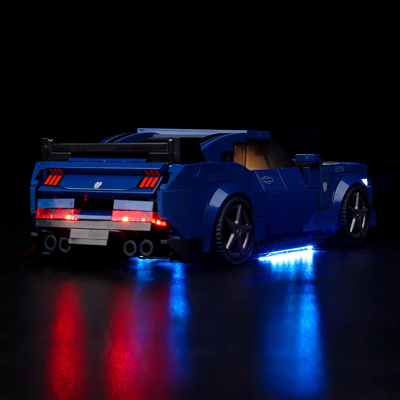 No Model Led Light Kit for Ford Mustang Dark Horse Sports Car 76920