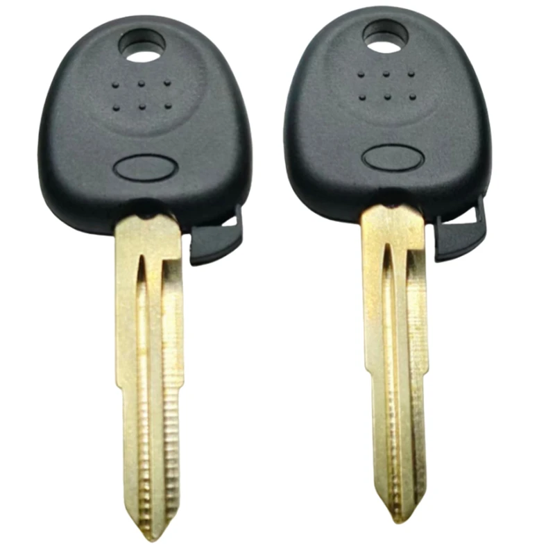 FLYBETTTER OEM 10個入り交換用キーケース トランスポンダーキーシェル ヒュンダイ エラントラ アクセント サンタフェ HYN14ブレード用