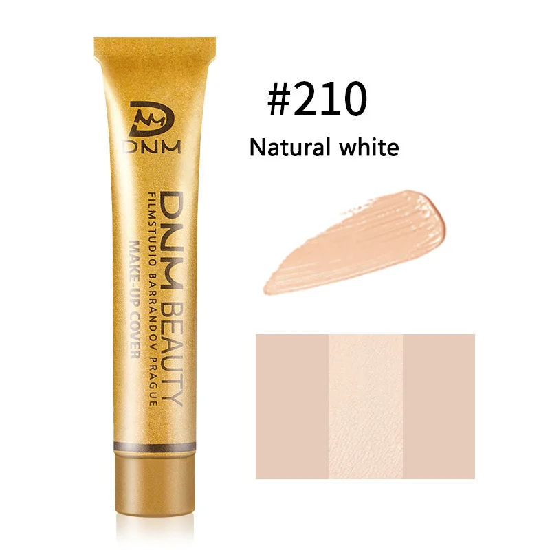 Volledige Huid Concealer Foundation Crème Gezicht Professionele Vlek Cover Donkere Vlek Tattoo Contour Make-Up Vloeibare Concealer Cosmetica