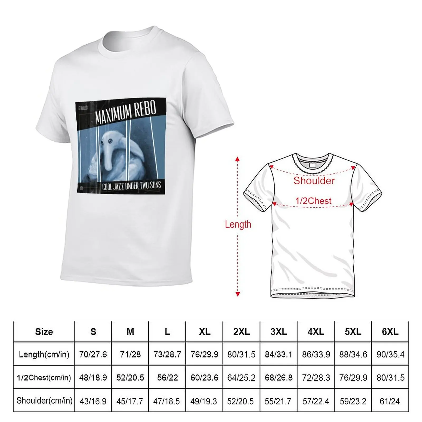 Maximum Rebo T-Shirt Sporty Breathable Short Sleeve T-Shirt