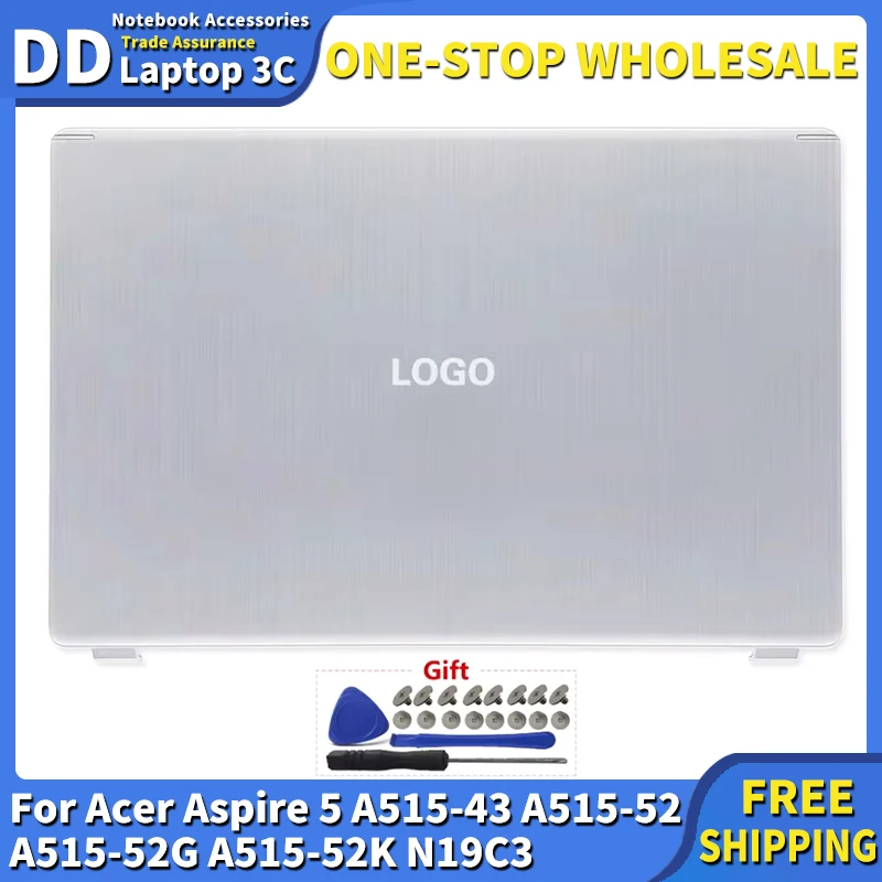 Imagem -01 - Orig Laptop Lcd Tampa Traseira Capa de Tela Traseira Tampa Superior Acer Aspire A51543 A51552 A515-52g A515-52k N19c3 Novo orig laptop lcd tampa traseira capa de tela traseira tampa superior acer aspire a51543 a51552 a515 52g a515 52k n19c3 novo 01