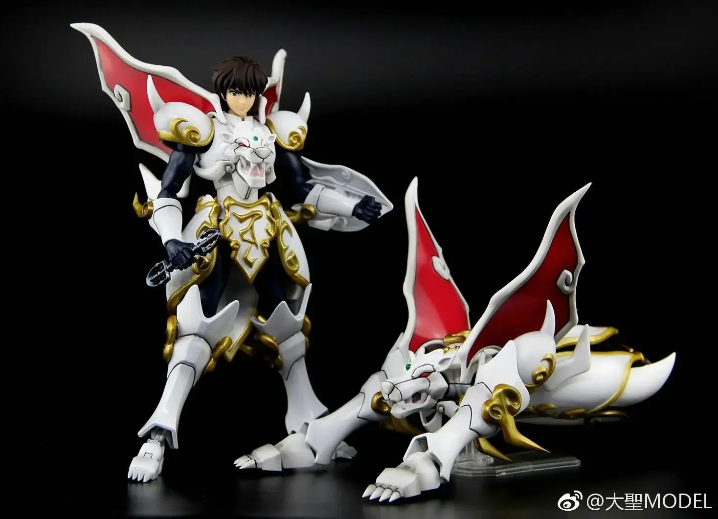 Disponibile GT Dasin Modello Guerrieri da Sky Warriors Saga Asura King, Dragon King Yaksha King Tiger King Action Figures