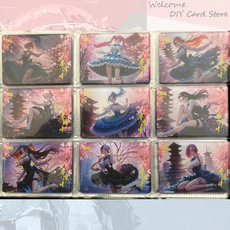 

Japanese Anime ONE PIECE Metal Diamond Cards Card Sets Hancock Vivi Ulti Nico Robin Perona Nami Yamato Collectible Cards