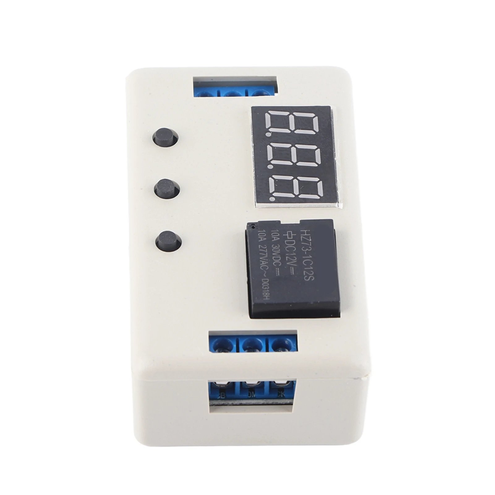 Relè timer LED, modulo interruttore di controllo automazione relè timer regolabile display LED 12V