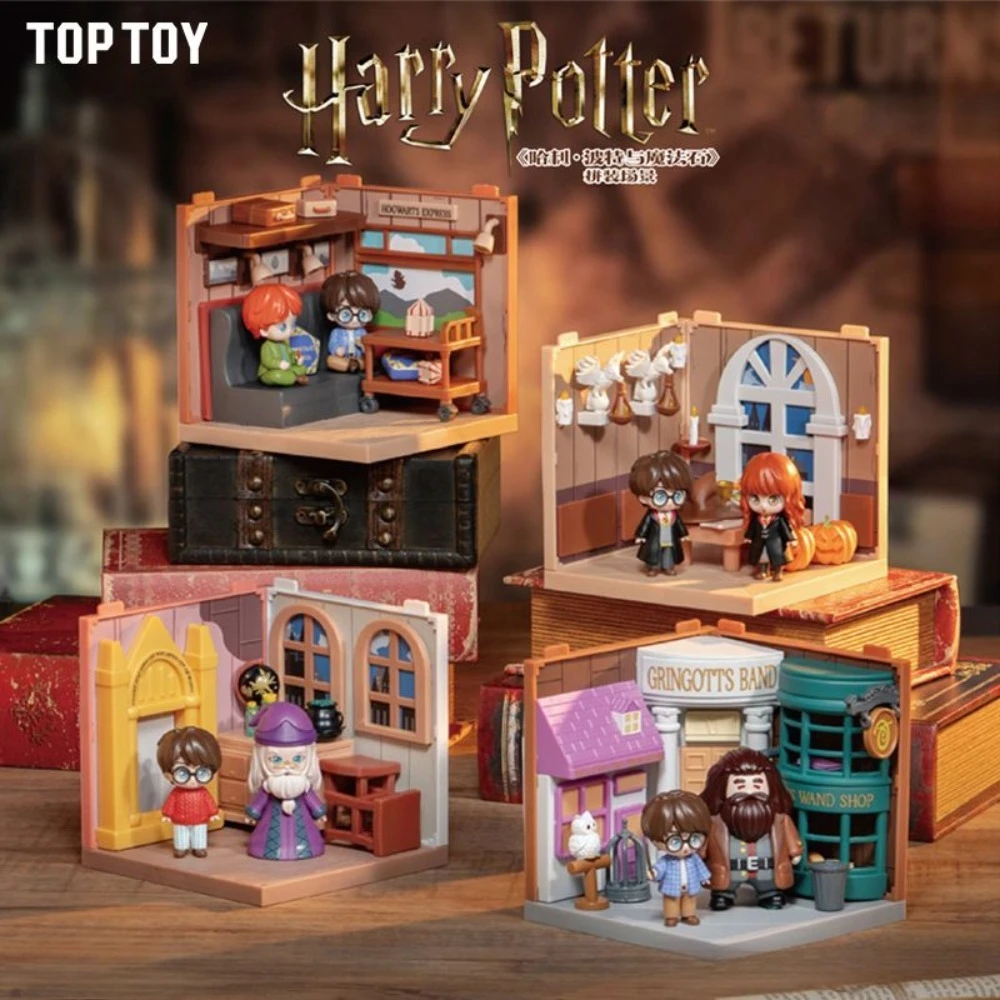 

OfficialTOPTOY Harry Potter And The Sorcerer's Stone Series Street View Building BlocksHighl Restored DIY Educational Bricks Toy