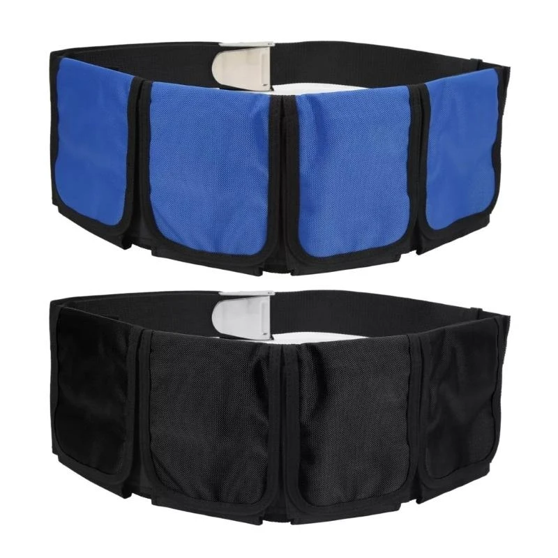 

Weight Belt with 4 Pockets Quick-Release Buckle Adjustable Weight Belt