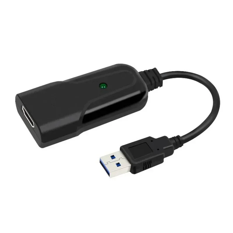 K004 USB 3.0 Video Capture Card HDMI-compatible to USB Video Capture Device Grabber Recorder for PS4 DVD Camera Live Streaming