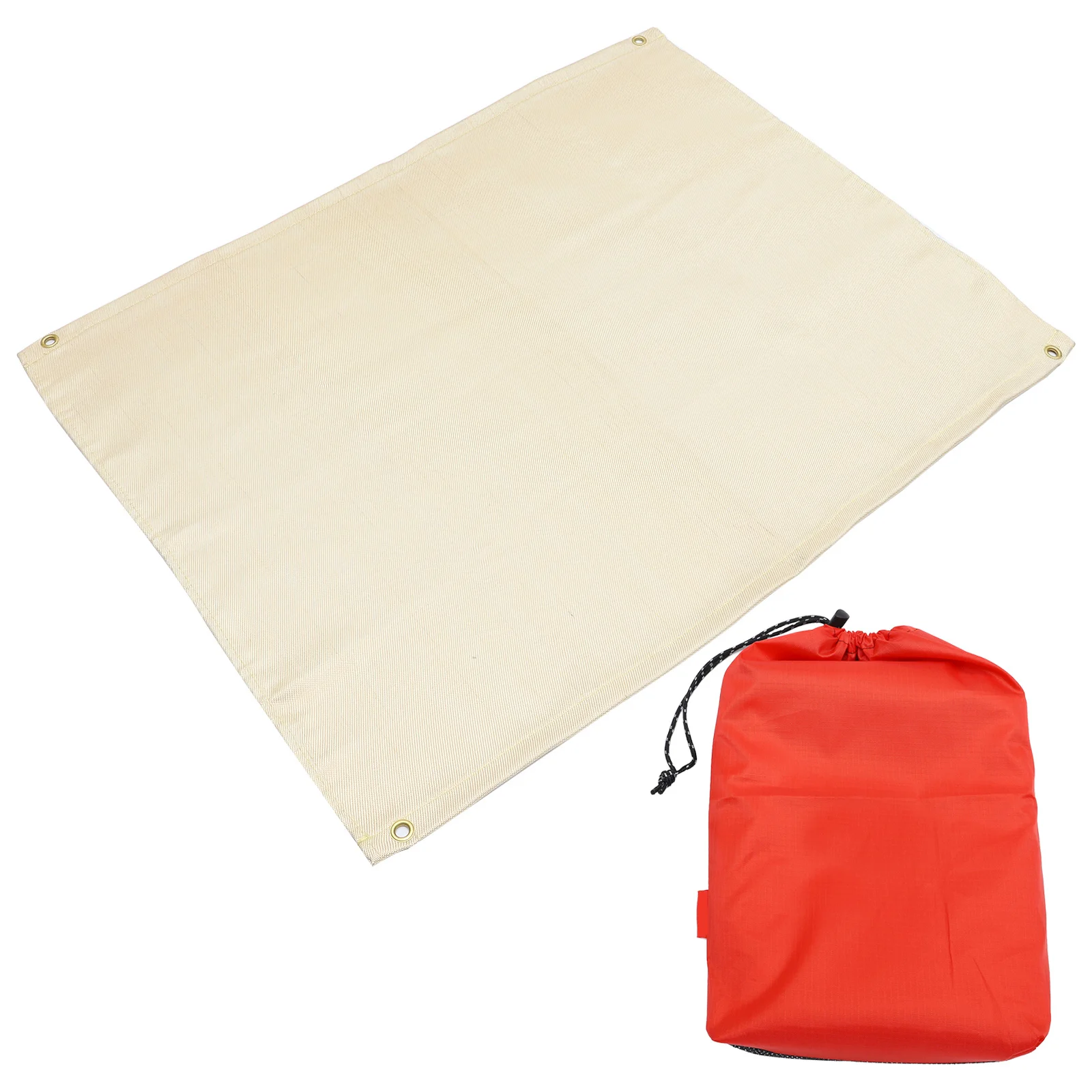 Fire Resistance Blanket Glass Fiber Waterproof Flame Retardant For Outdoor Camping Barbecue Hot Pot Protection Insulation