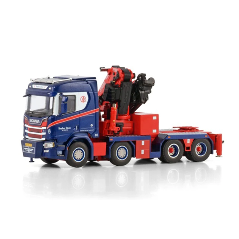 

Модель бортового крана SCANIA R Series 8X4 в масштабе 1:50, модель 01-4325, модель грузовика, статический дисплей, коллекционная игрушка, сувенир в подарок