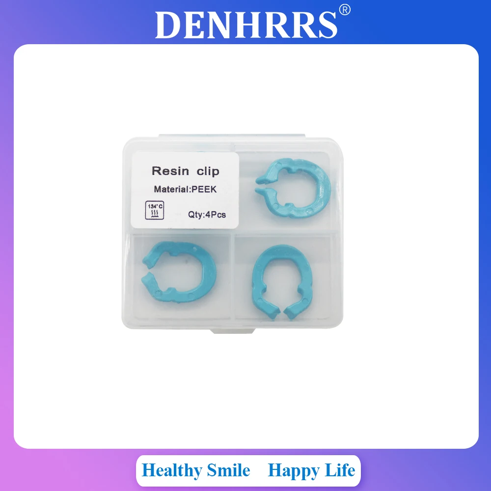 4 قطعة/صندوق الأسنان المطاط السد المشبك الراتنج مصفوفة حلقة كليب مصفوفة ثابتة المشبك الأوتوكلاف لأداة مختبر الأسنان #5