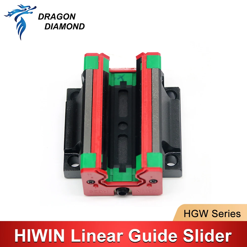 HIWIN Linear guide slider HGW15 HGW15CC HGW20CC HGW25CC HGW30CC HGW35CC HGW45CC Linear block