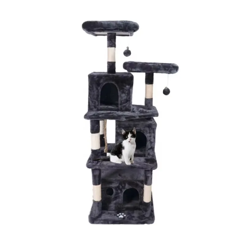 Cat Tree Tower Apartment Play Room Cat Scratch Cat Tree Furniture