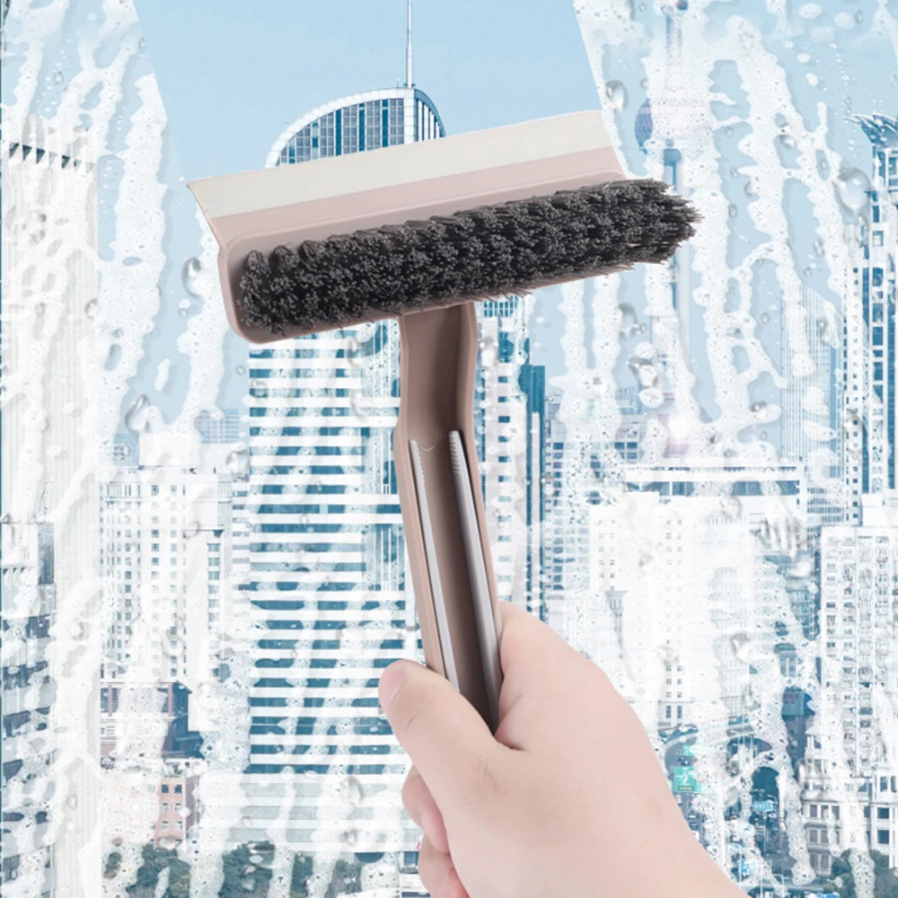 4-in-1 Multipurpose Bathroom Crevice Tile Floor Gap Cleaning Brush Window Groove Cleaning Brush Household Corner Cleaning Tools