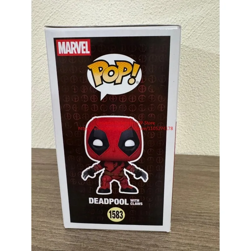 New Funko Pop Deadpool & Wolverine Series Rare No 1583 Deadpool With Claws Figure Desktop Ornament Collection Gift view 4