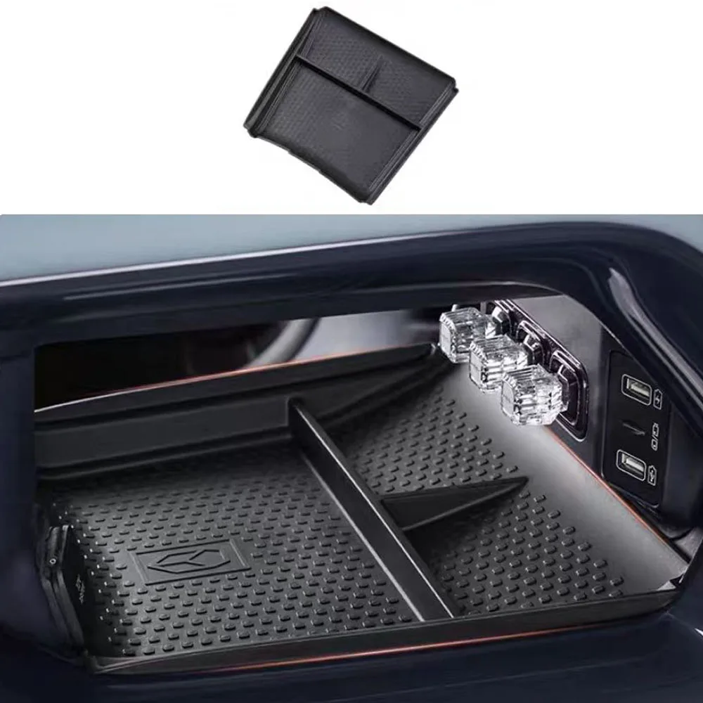 

Для BYD Formula Leopard 5 2024 2025 коробка для хранения из ТПЭ, защитная накладка под центральным управлением, коробки для хранения, принадлежности для интерьера