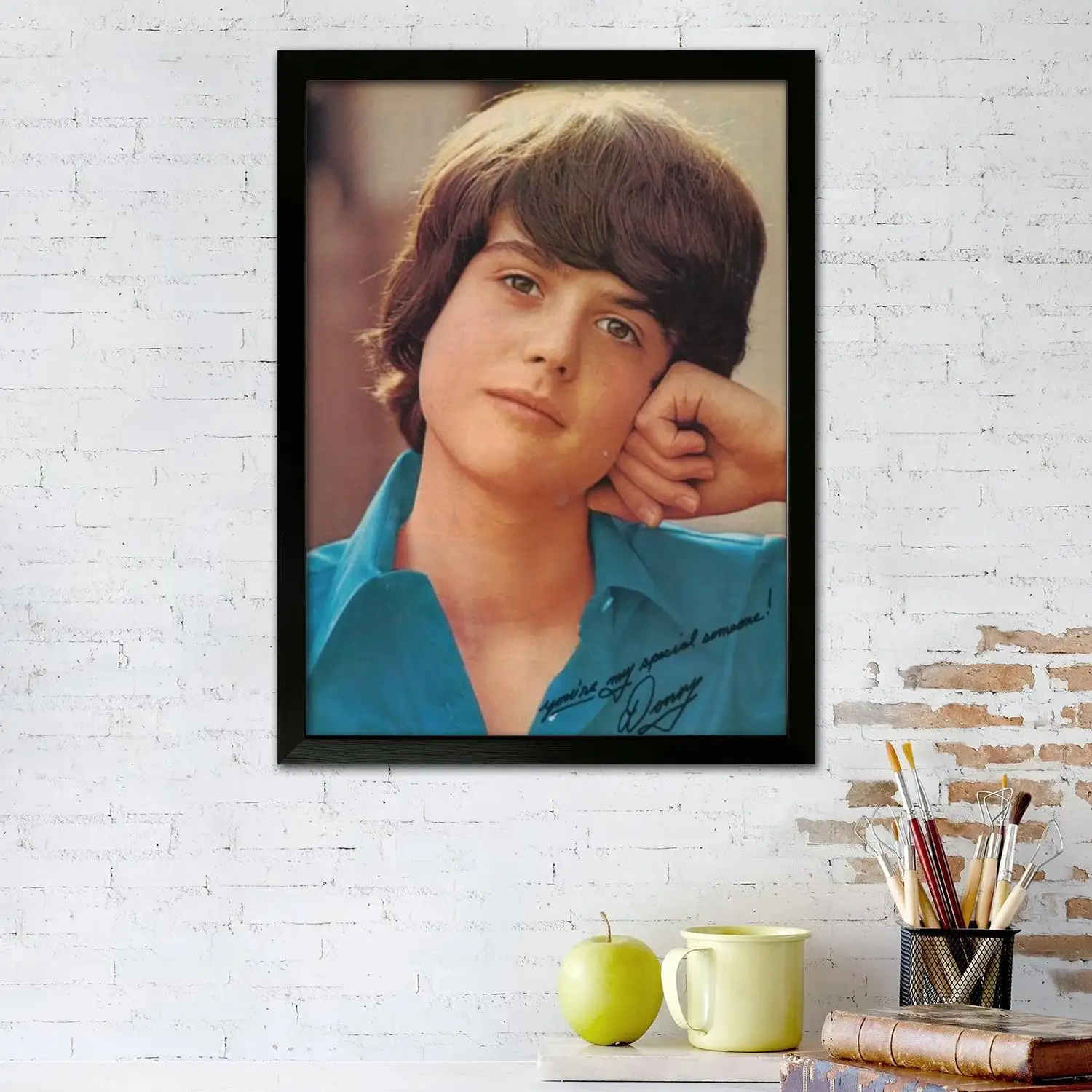 Donny Osmond Canvas Art Poster, Wall Art, Picture Print, Modern Family, Bedroom Decor, Posters,Decorative painting