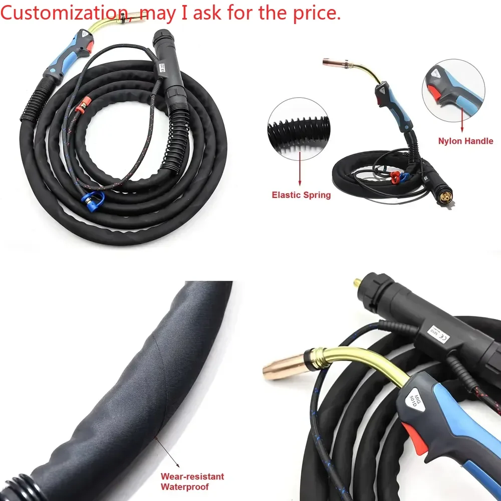 

Hot saleMB 501D MIG/MAG Torch Water Cooling Welding Torch With Euro Adapter Connector 5M