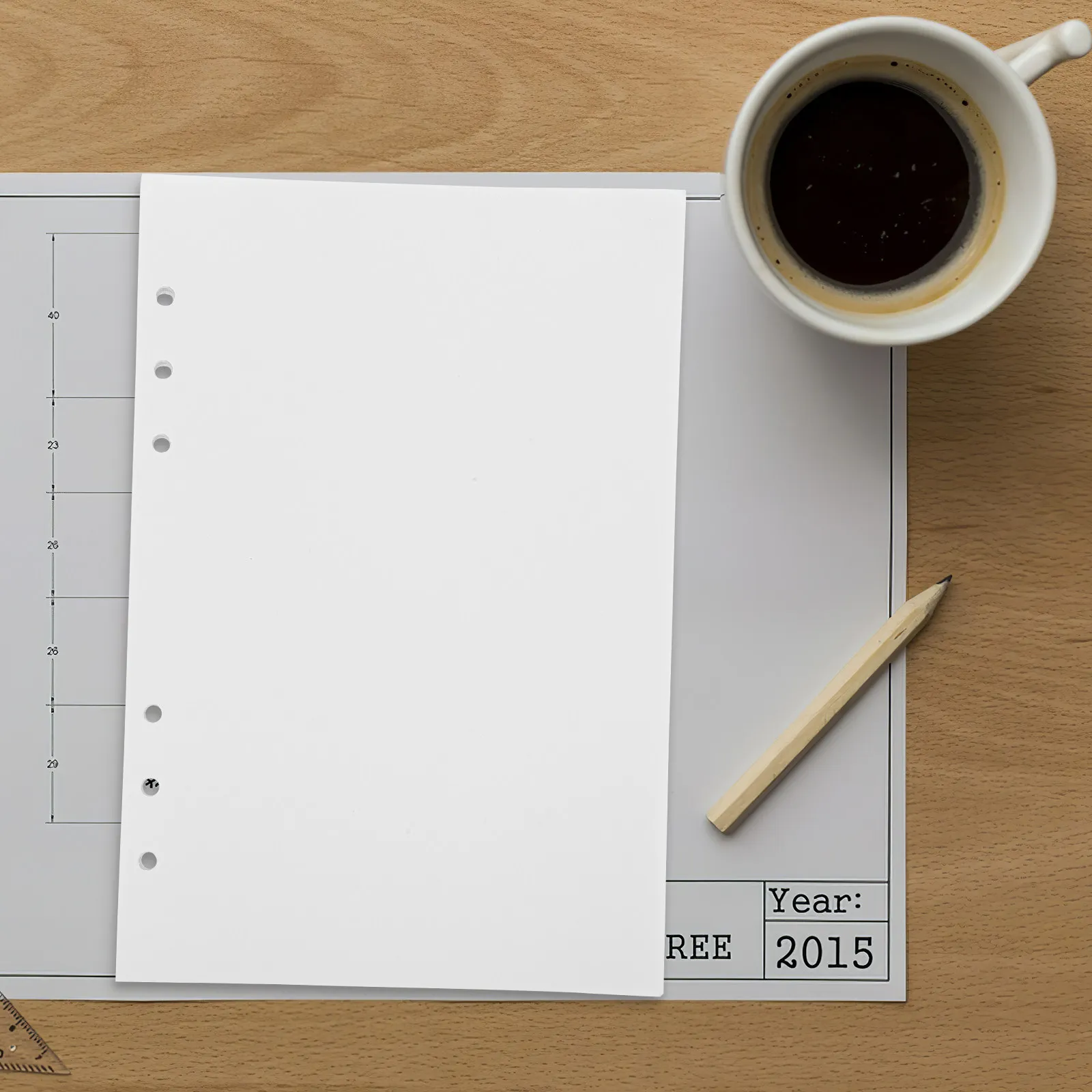 80Sheets A5 Refill Paper for Notebook Thick Clean Smooth Writing Surface Lined Notepad Refills Compatible with Binder Planner