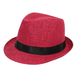 Beach Hat Top Hat Versatile Sunhat Durable Stylish Comfortable Sun Hat Straw Hat for Hiking Holidays Street Outdoor Trips