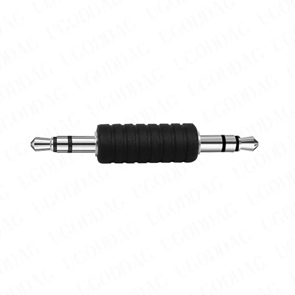 3.5Mm Jack Audio Adapter Voor Oortelefoon Mobiele Telefoon Mp3 3.5Mm Hoofdtelefoon Converter Mannelijke Naar Mannelijke Stekker Straight Jack Aux Connector