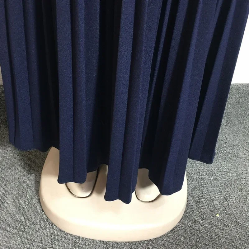 African Dresses For Women 2024 Africa Clothing Muslim Pleated Long Dress Fashion African Maxi Dress For Lady