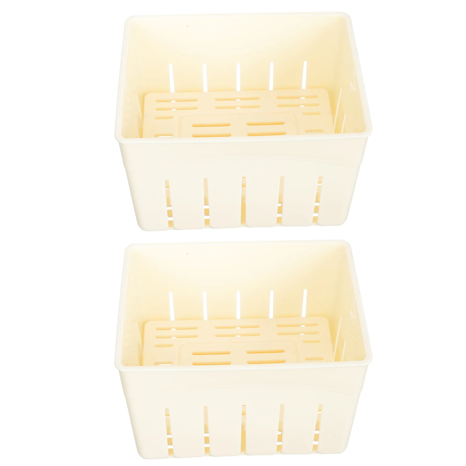 

2Pcs Tofu Mold Making Tool Homemade Press Molds Plastic Tofu Moulds Bean Curd Maker Kitchen Bar Practical Gift