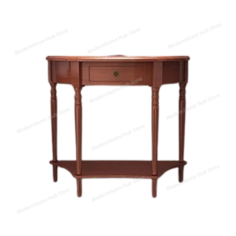 Roman Shabby Console Tables With Drawers Vintage Provincial Mid Century Console Tables Classic American Console Meuble Furniture