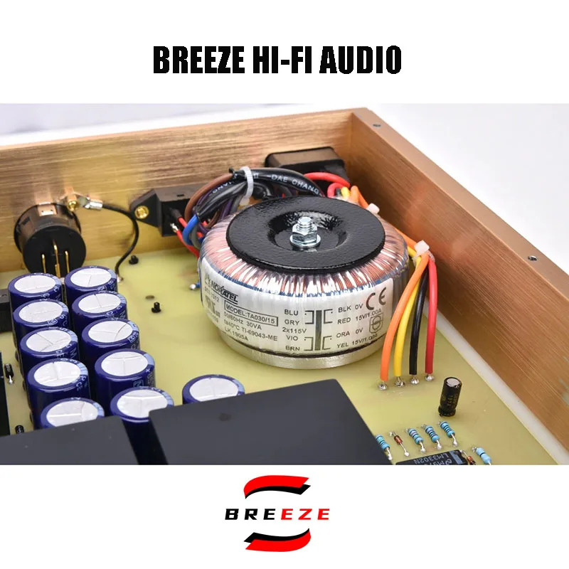 BREEZE 2024 Reproduction of imported HI END FM255 fever level preamplifier transistor amplifier fully balanced hifi preamplifier