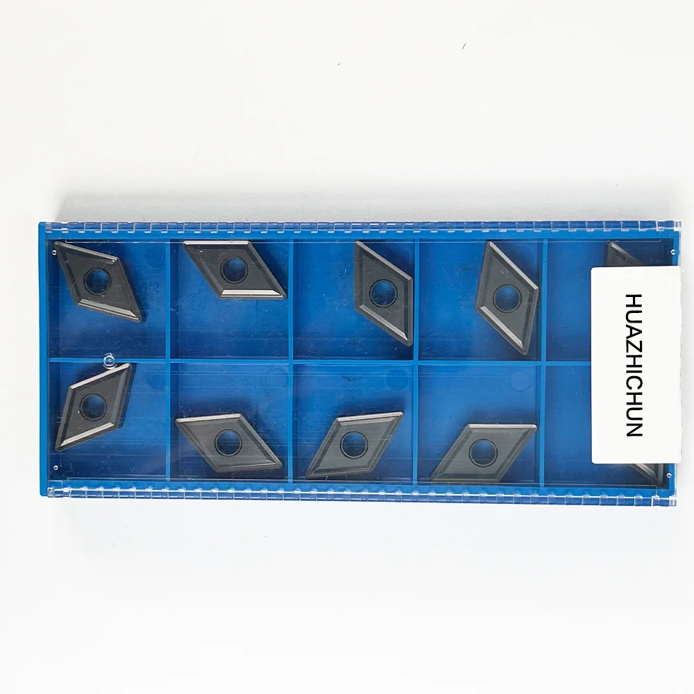 

HUAZHICHUN DNMG150408-SM GM3225 Carbide Insert Lathe Cutter Tool