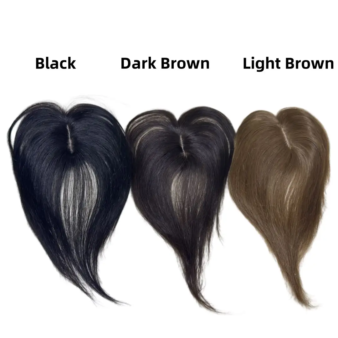 アネモネナチュラル人毛前髪女性用100%本物人毛フリンジクリップインエクステ韓国サイドバング偽前髪