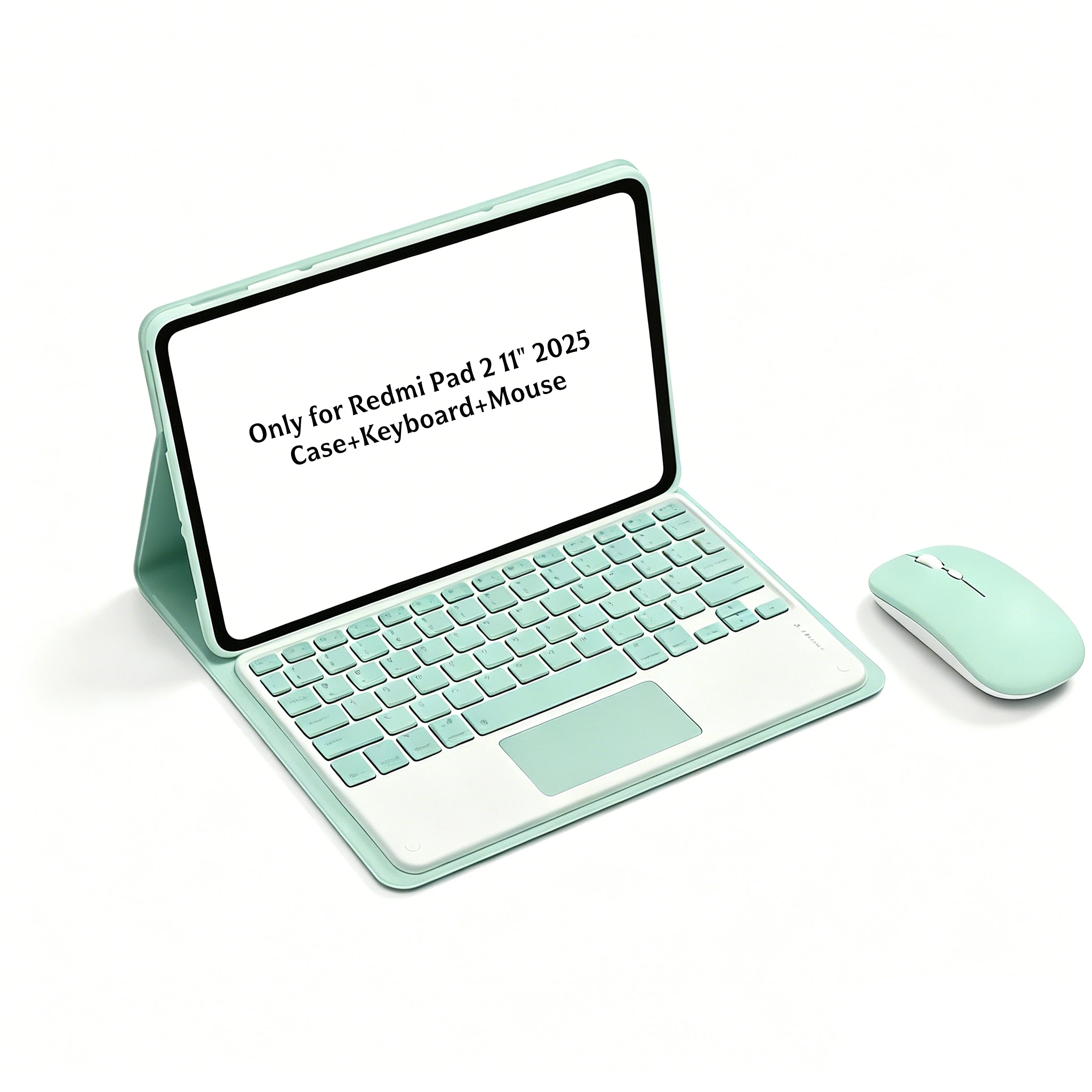 

For Xiaomi Redmi Pad 2nd 2025 11" Keyboard Case Mouse Bluetooth Wireless Spanish Portuguese Korean Keyboard Stand Magnetic Funda