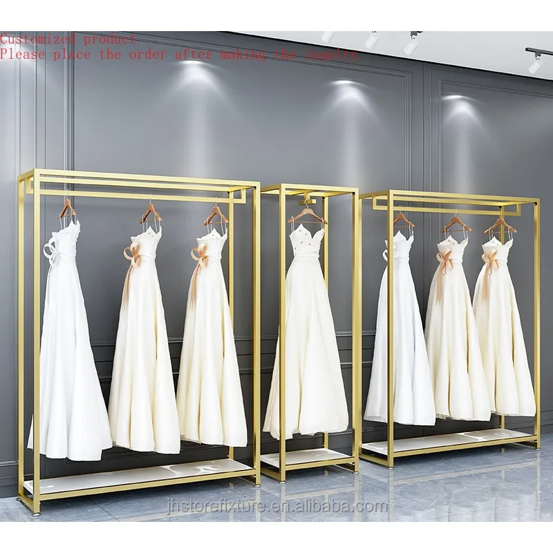 

Custom.Custom .Custom.New Arrived SS Luxurious Stainless Steel Hanger Rack for Clothes Rack Hanger Wedding Cake Display Stand