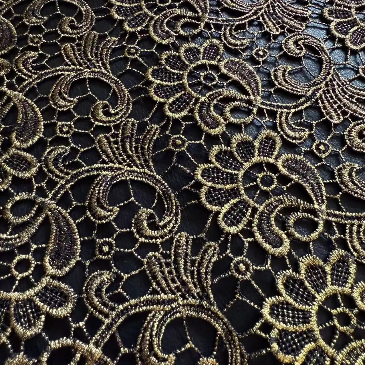 

Designer gold silver bronzing floral embroidery guipure lace fabric for dress lace fabric for sewing tela free shipping SP3306
