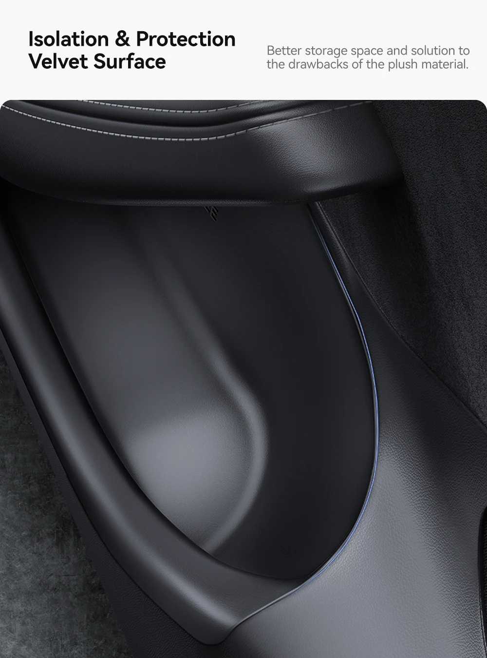 YZ Für Tesla Model Y 3 YL Juniper Highland Autotür-Seitenablagebox Türorganizer Ablagefach Mülleimer Zubehör – Detail 9