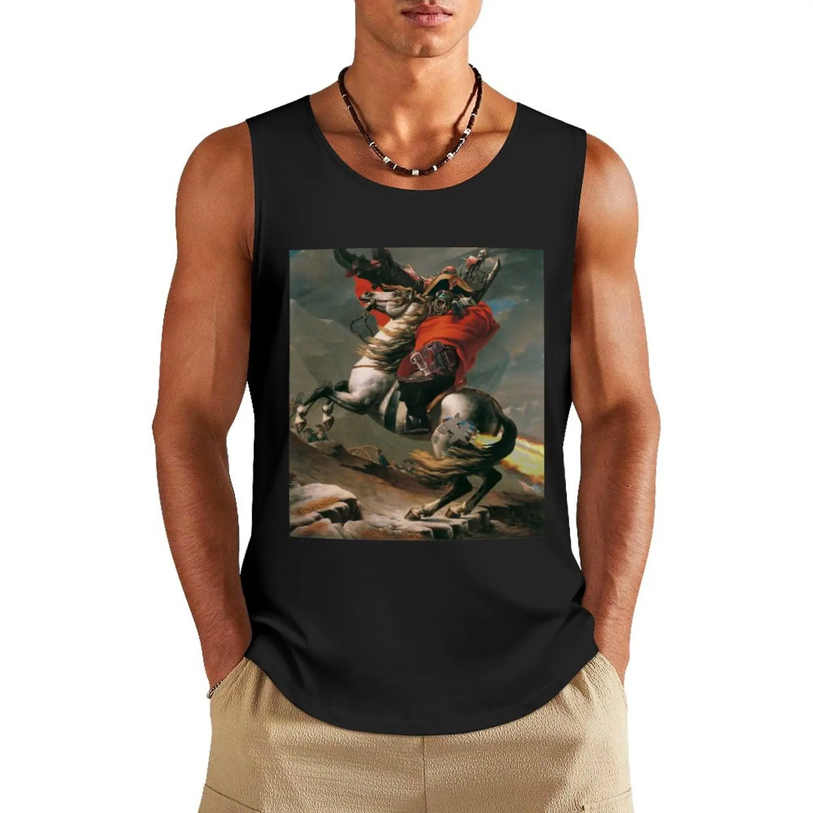 

Napoleork Da Great Tank Top quick-drying t-shirt anime sexy clothes men