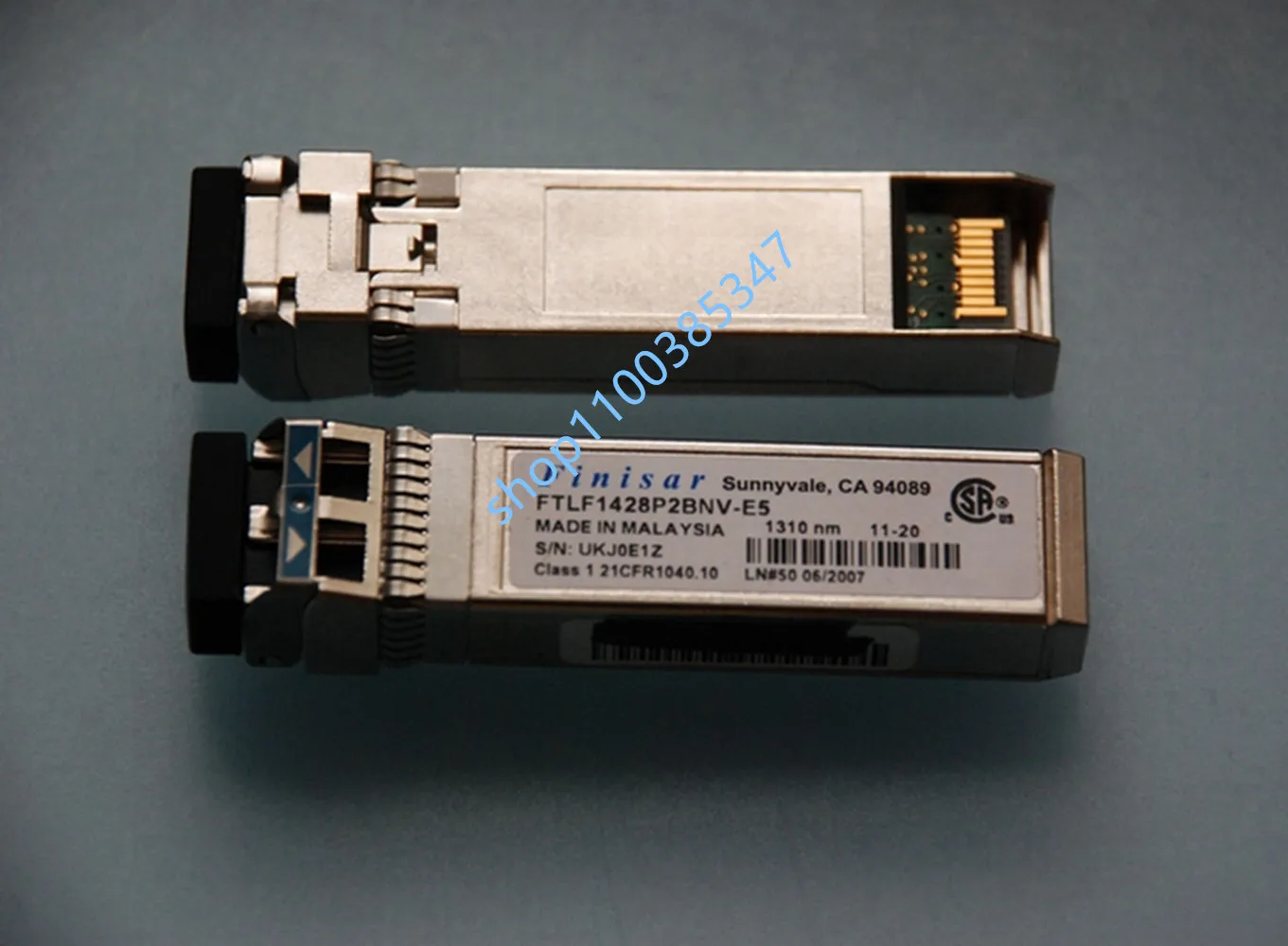 

FINISAR 8G 10KM adapter sfp/FTLF1428P2BNV-E5/8GB Single-mode optical transceiver/finisar 8G sfp switch